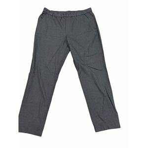 Men's  Kit and Ace Ross  Pants Gray Wool Silk Cashmere Elastic Waist Slacks 34